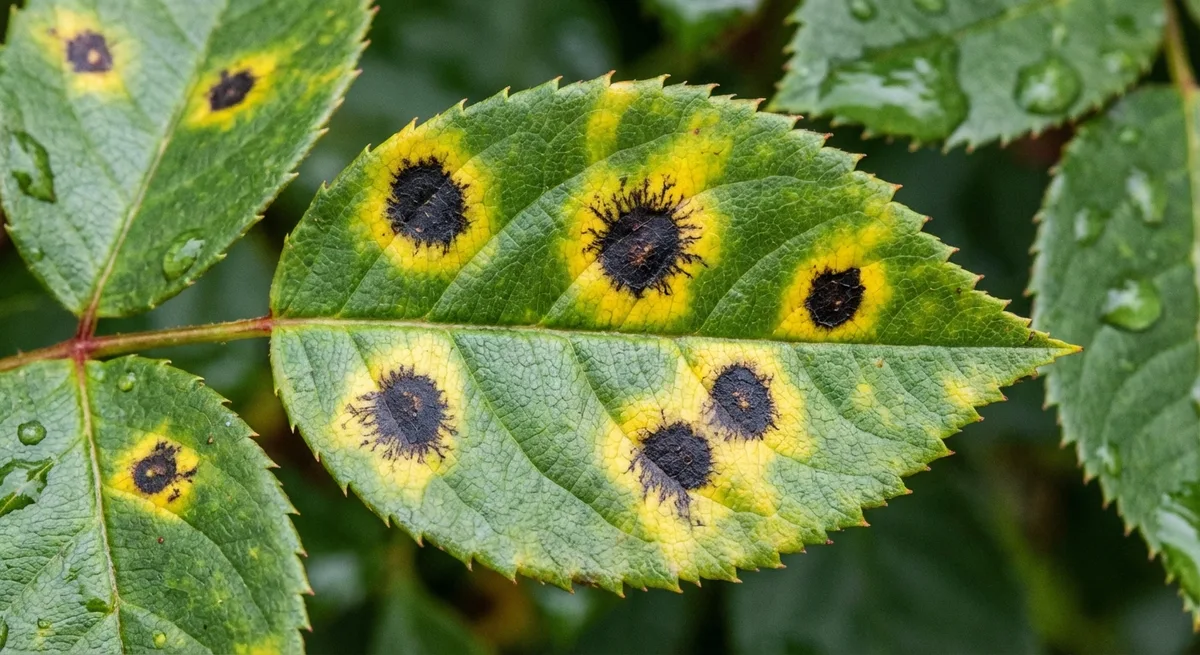 black spot fungus