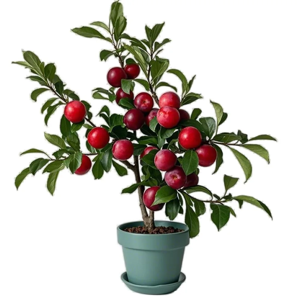 dwarf plum tree