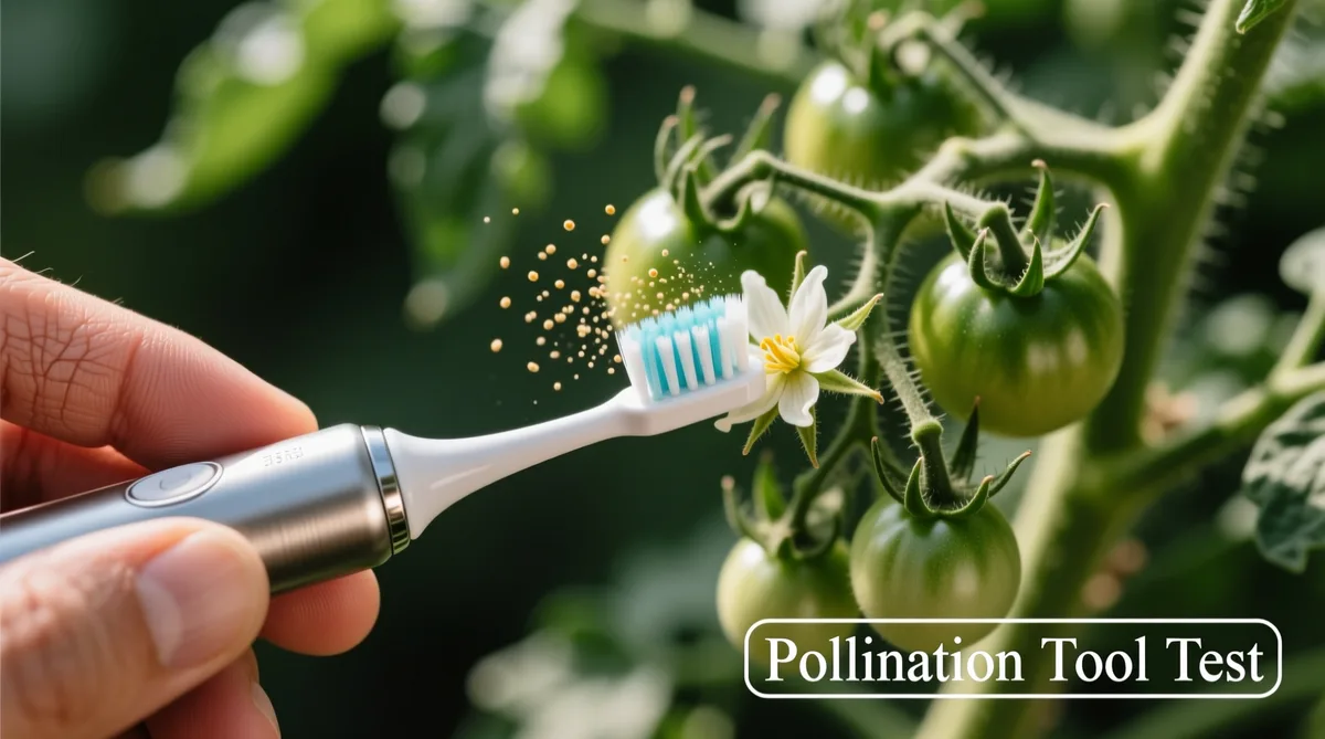 electric toothbrush pollination