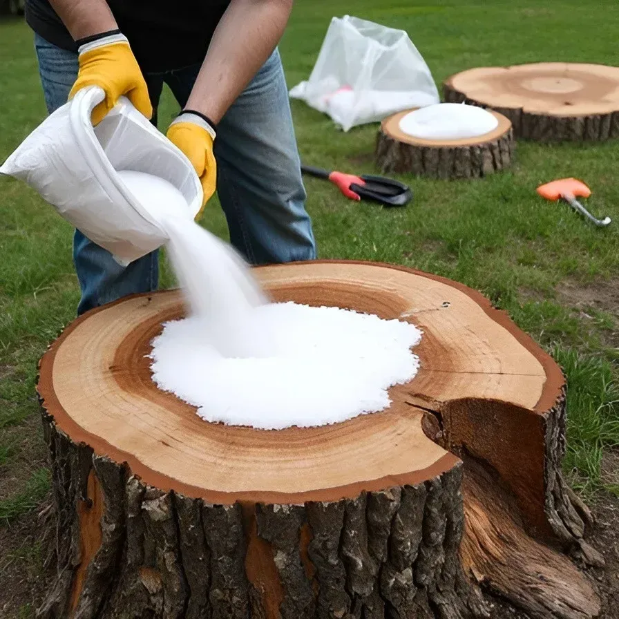 epsom salt for stump removal