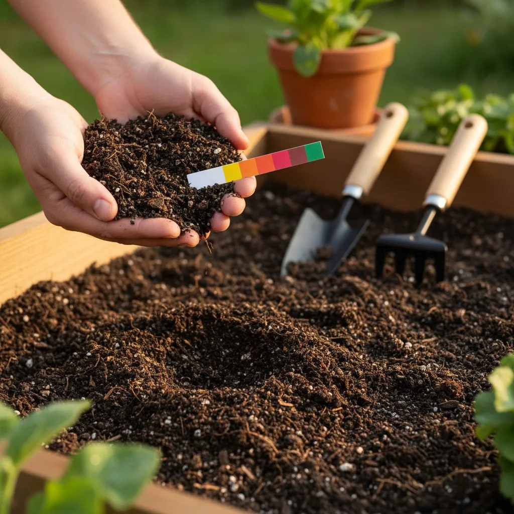 finger soil test