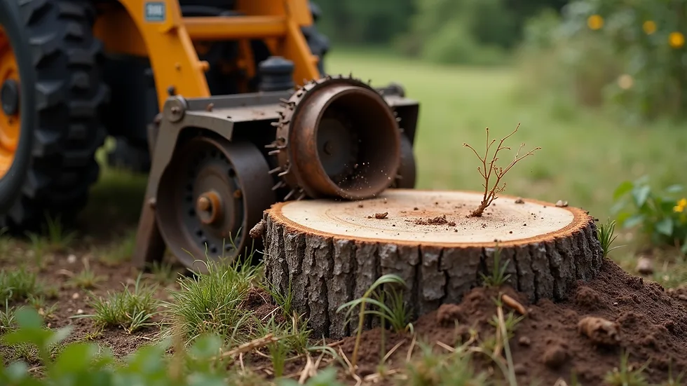 mechanical stump grinding