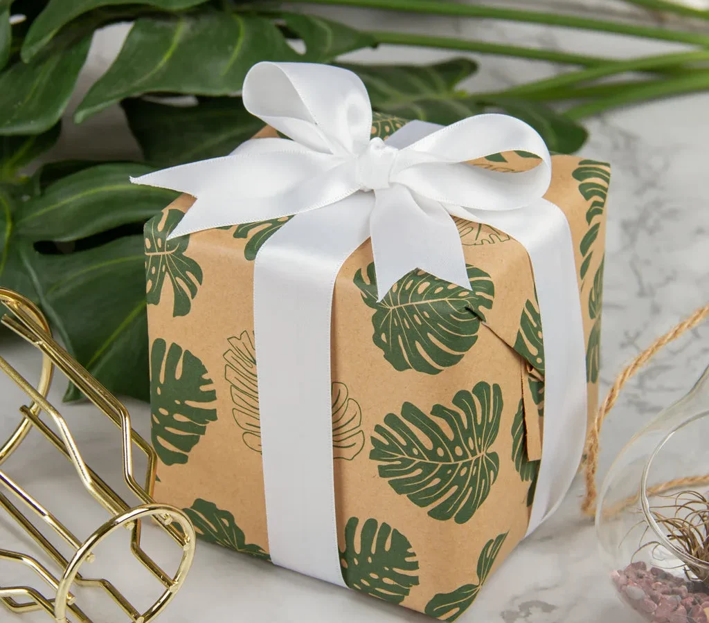 potted plants plant gift wrapping ideas