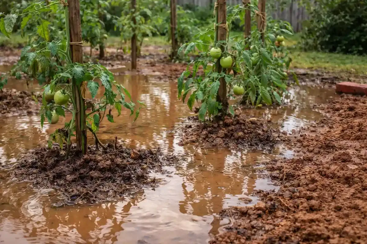 waterlogging / poor drainage