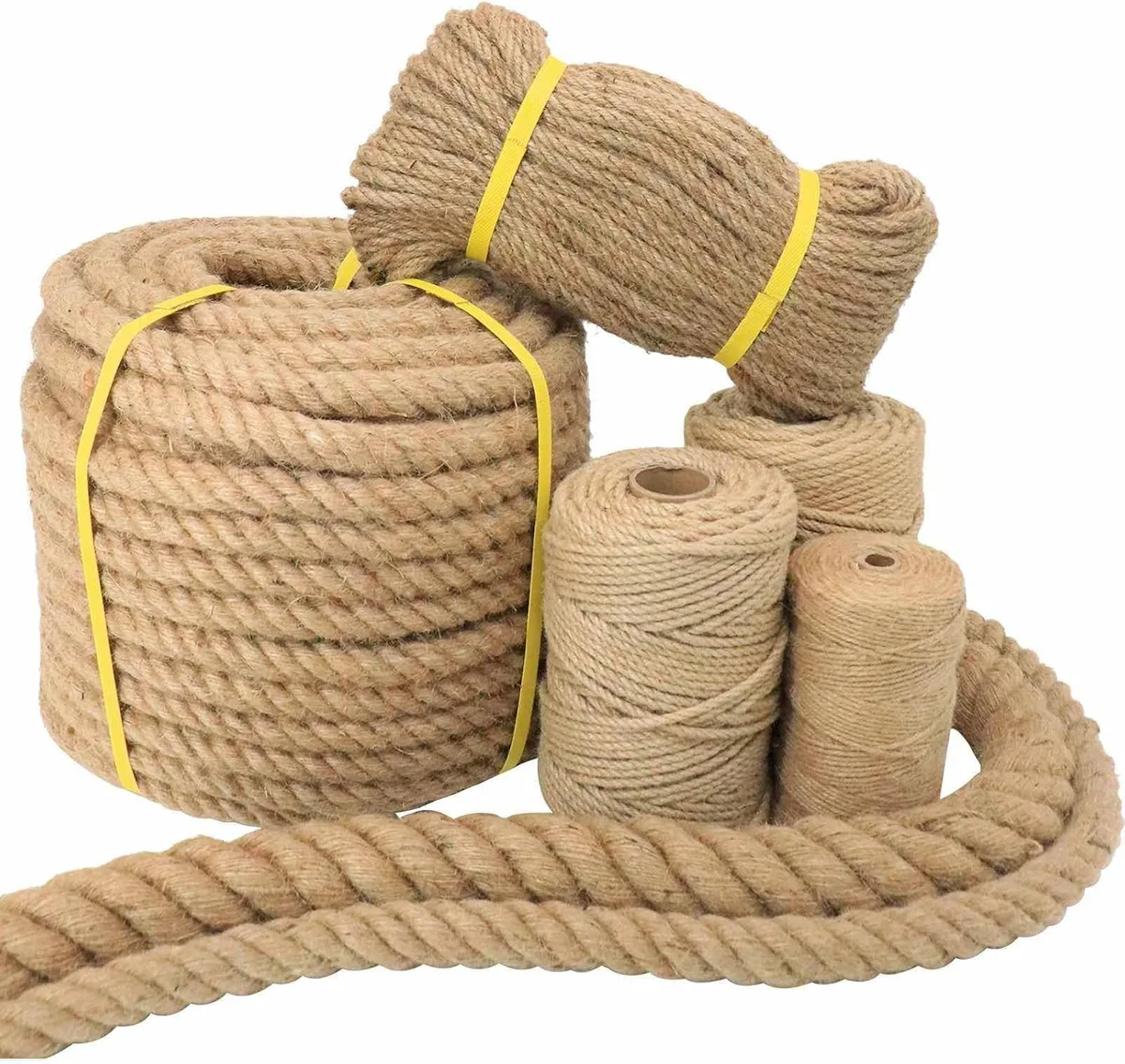 wet hemp rope