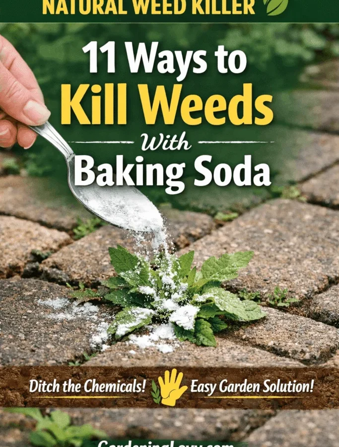 will baking soda kill grass and weeds